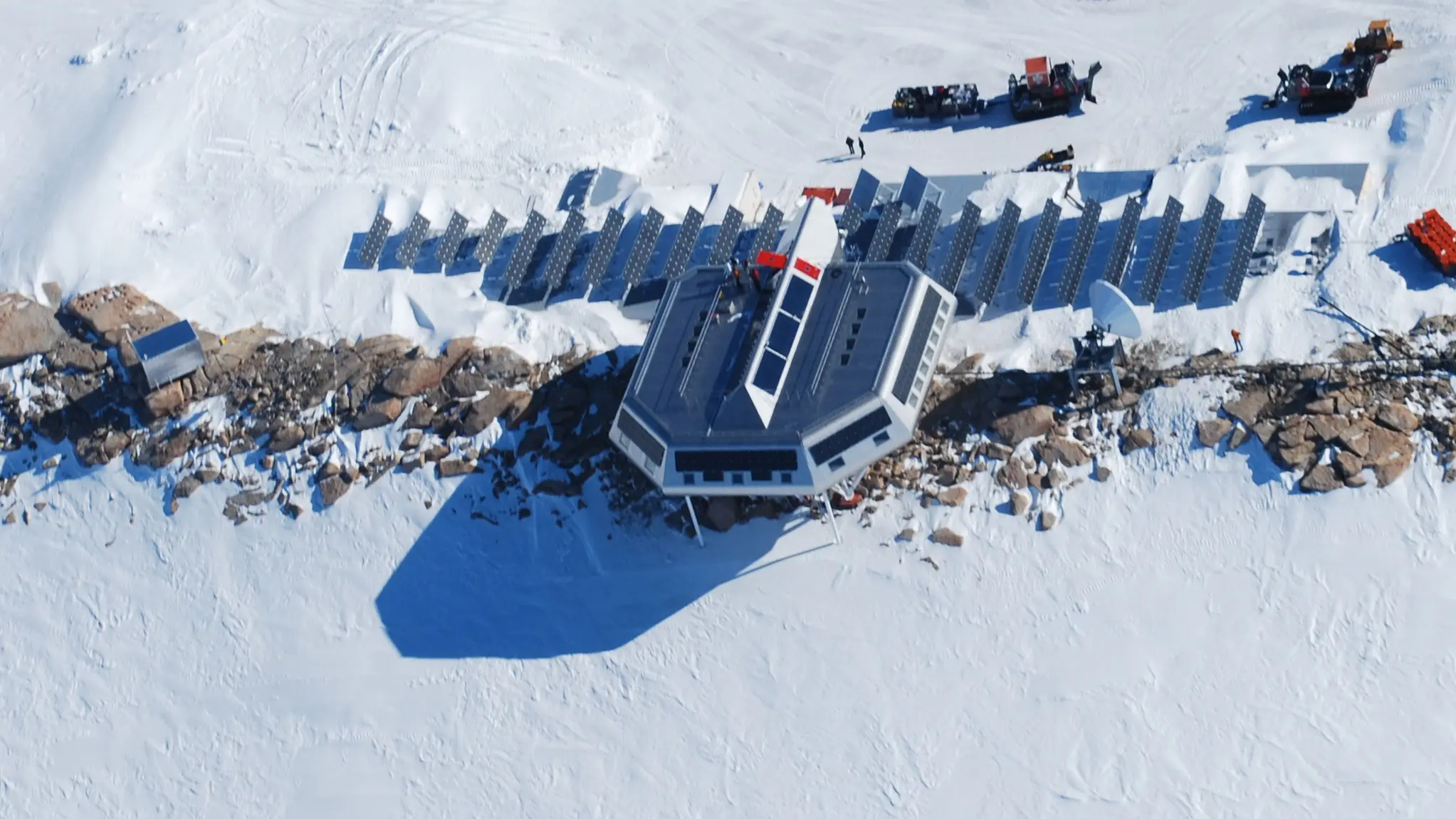 Princess Elisabeth research station in Antarctica